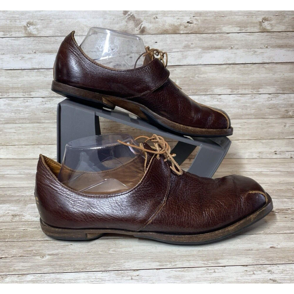 Cydwoq Shoes Womens 40EU / 10US Brown Leather Handmade USA Architectural Vintage - Picture 11 of 16